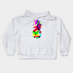 Pineapple Colors Kids Hoodie